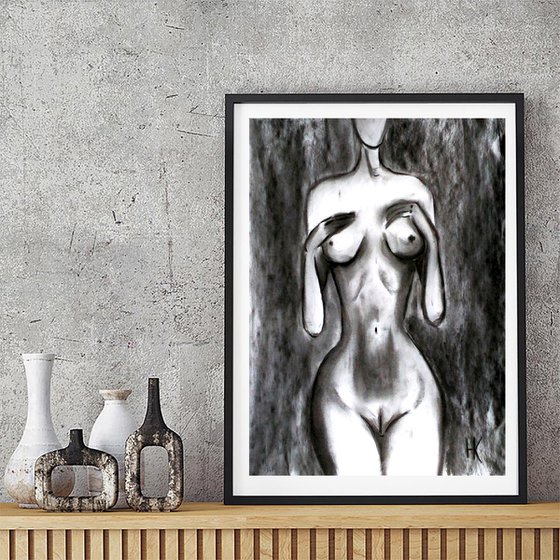 Woman Nude Art