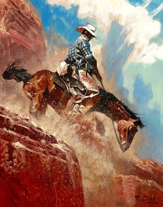 Gallop Over the Red Cliffs