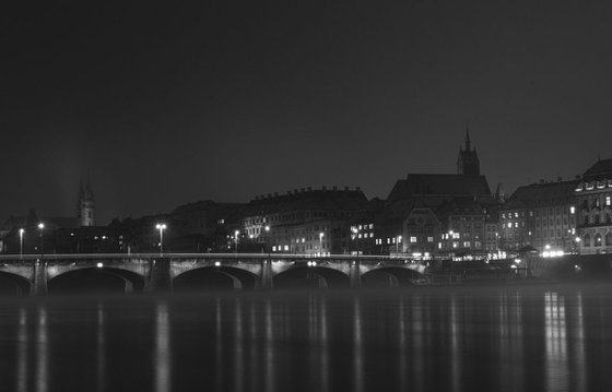 The Rhein, Basel, Switzerland, Study I [Unframed; also available framed]