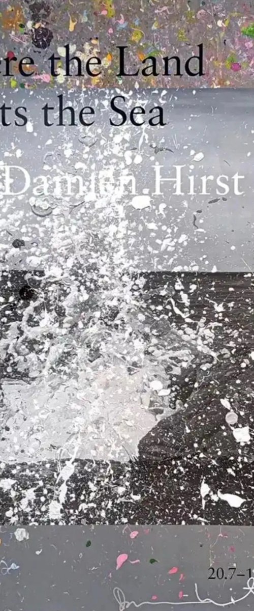 Where the Land Meets the Sea (1) by Damien Hirst
