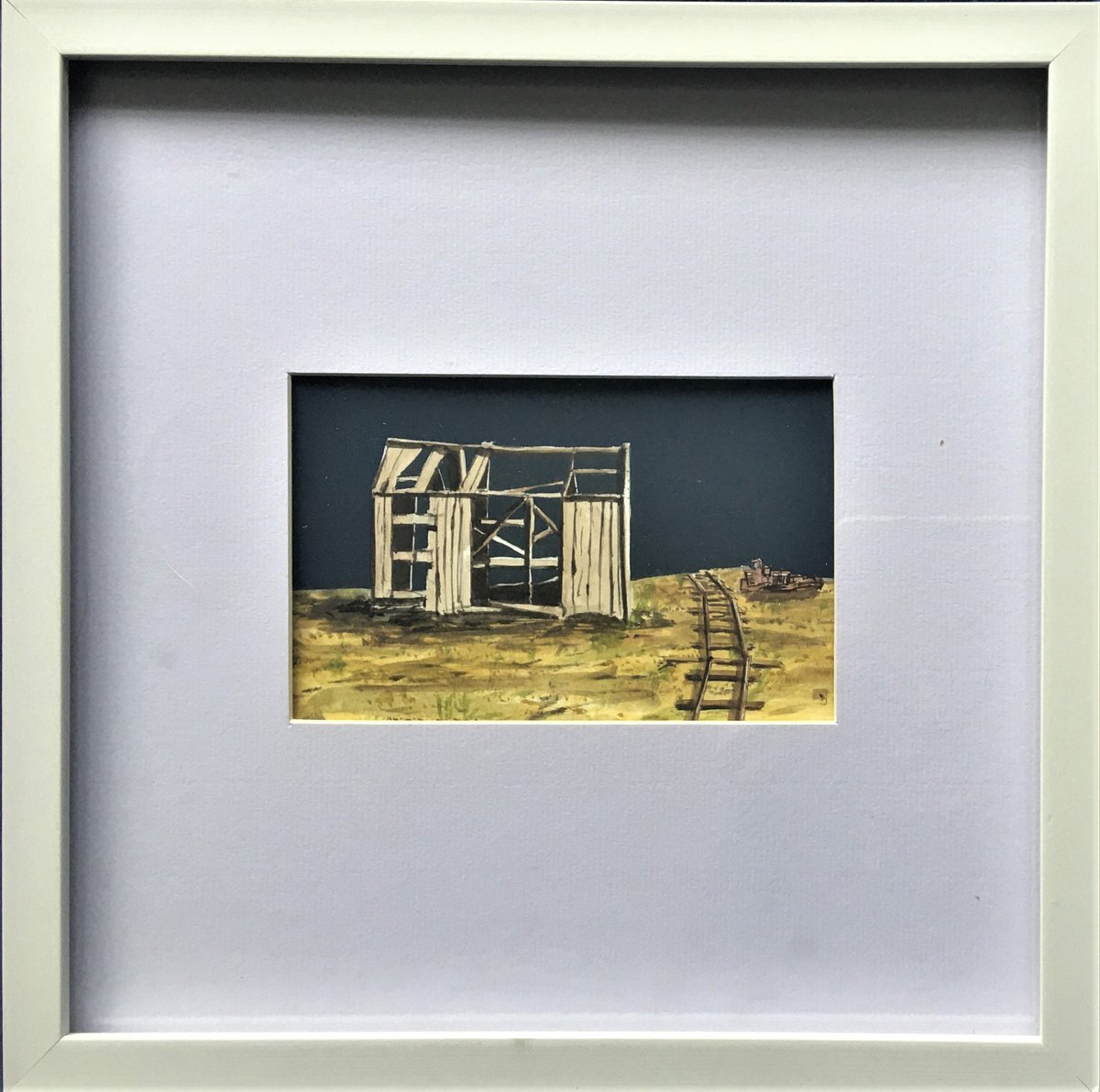 Dungeness Hut #7 by Laurence Wheeler