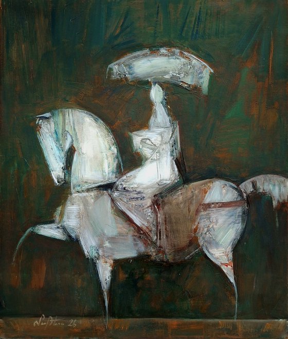 Woman on Horseback