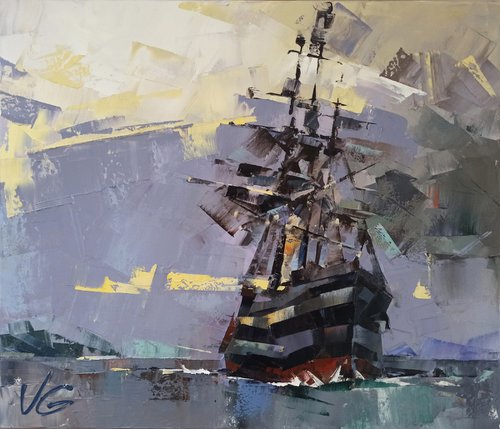 GHOST SHIP by Volodymyr Glukhomanyuk