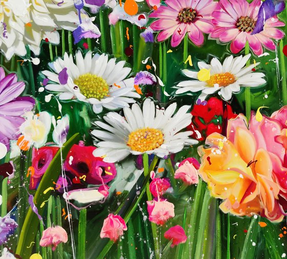 you made the flowers dance