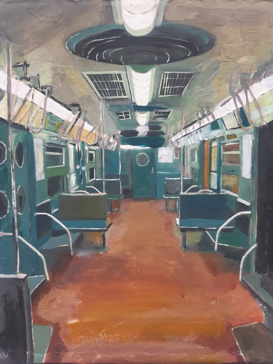 City Subway Train