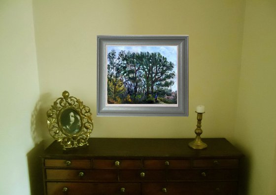 Coastal Trees - An original oil painting!