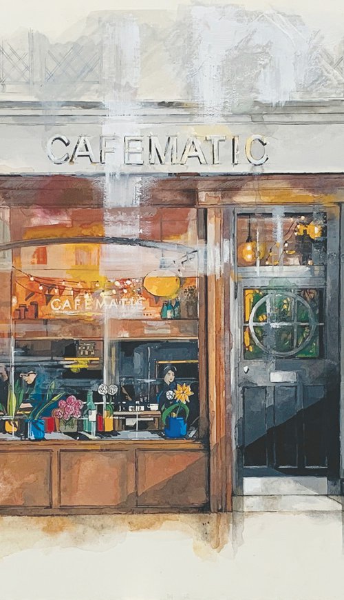 Cafematic Cafe Bar by Helen Sinfield