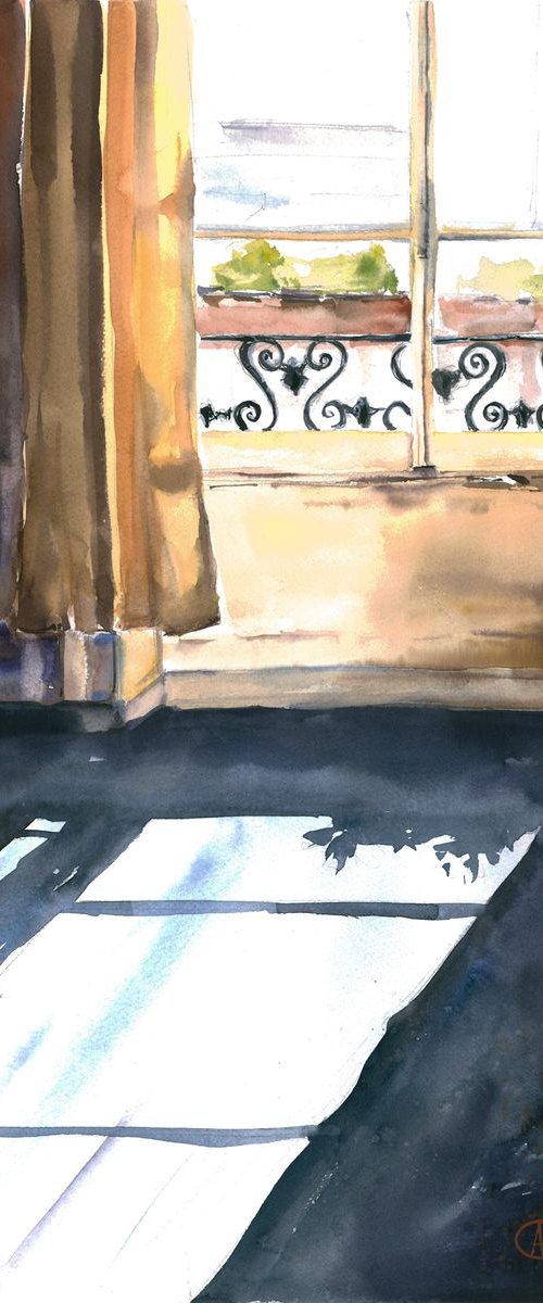 Window in Paris by Sasha Romm
