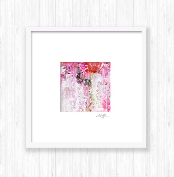Pretty In Pink - Abstract Painting by Kathy Morton Stanion