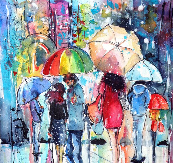 Waiting in the rain