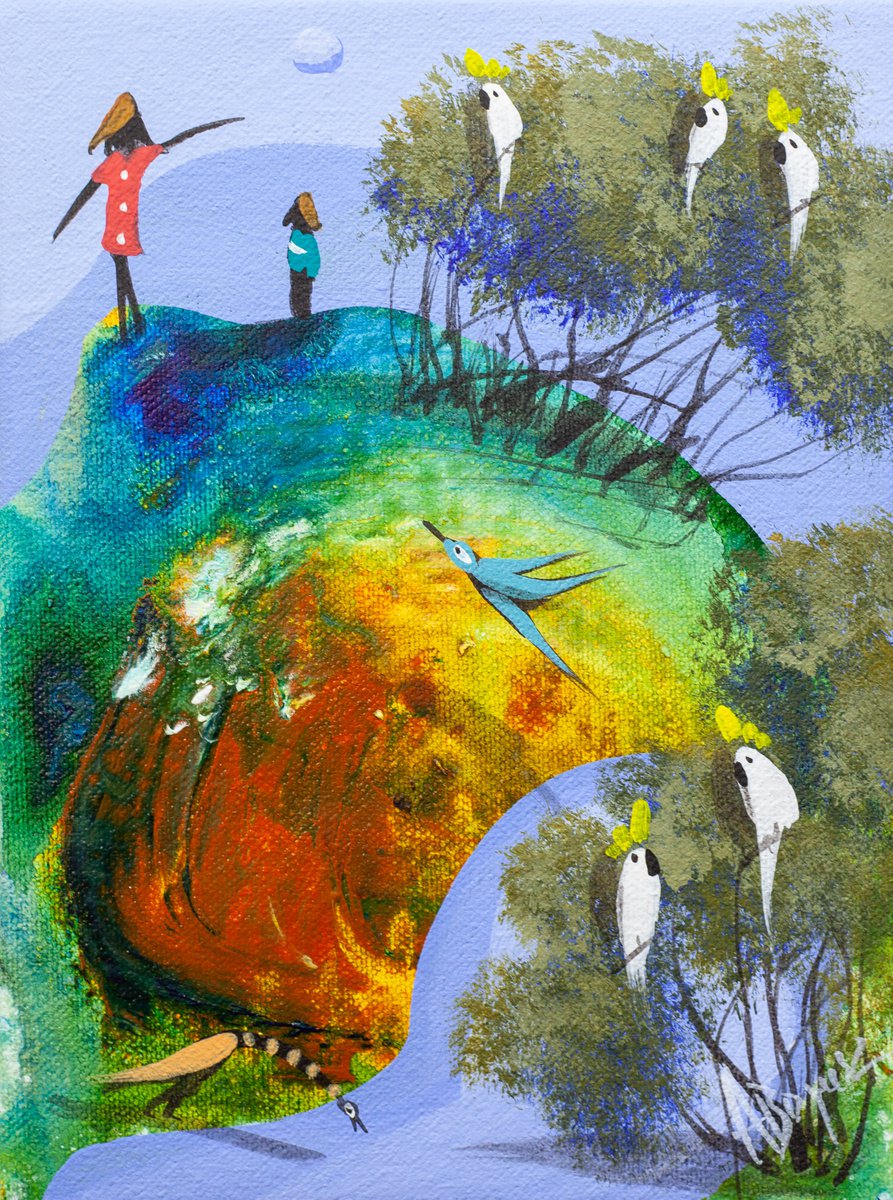 You Can Touch The Moon Acrylic Painting By Adam Bogusz Artfinder you-can-touch-the-moon-acrylic-painting-by-adam-bogusz-artfinder