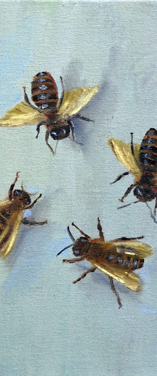 Bees by Elena Lukina