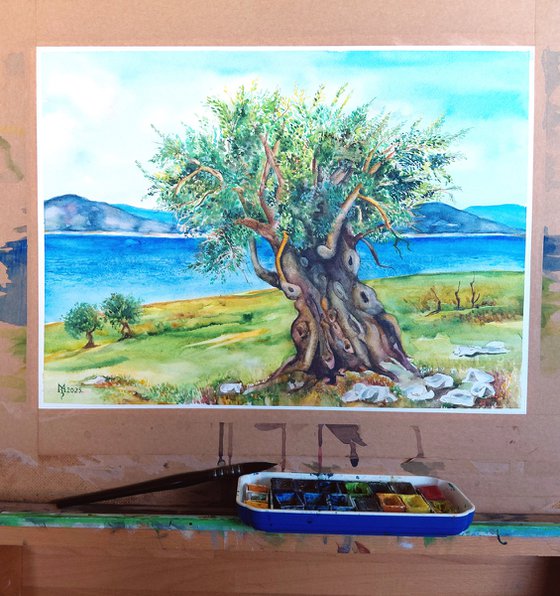 SEA BREATH IN THE BRANCHES