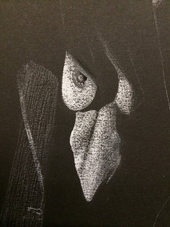 Nude noir #281 (21X29)cm