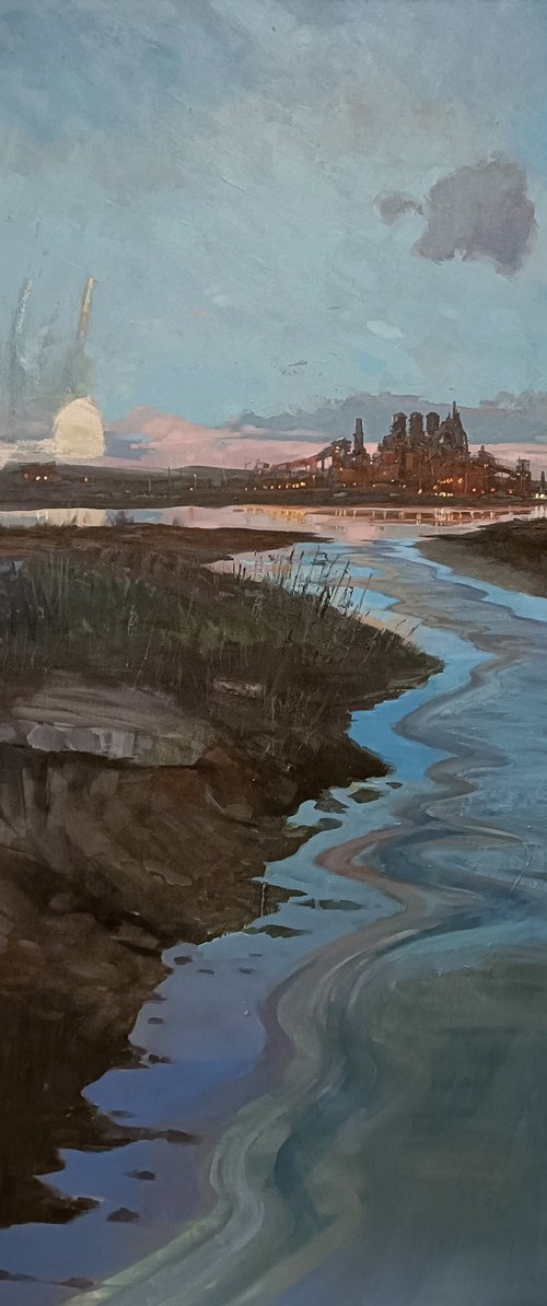 Industrial River by Kenson Low