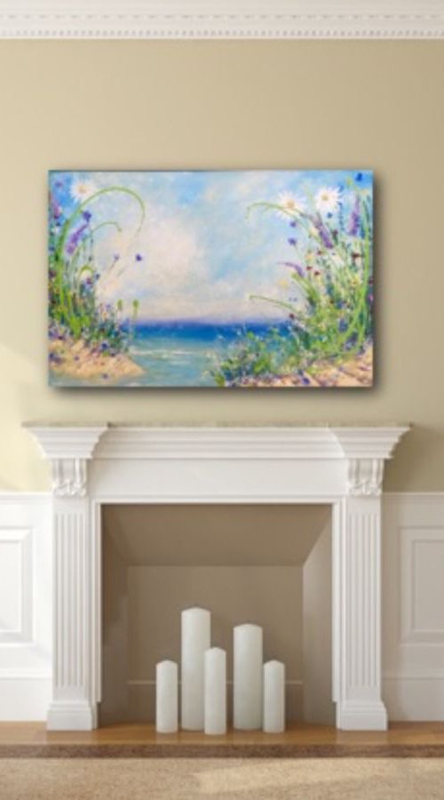 Flower Islands by Emma Sian Pritchard