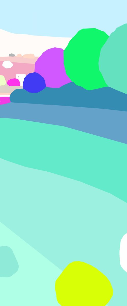 Towards the river by Alejos