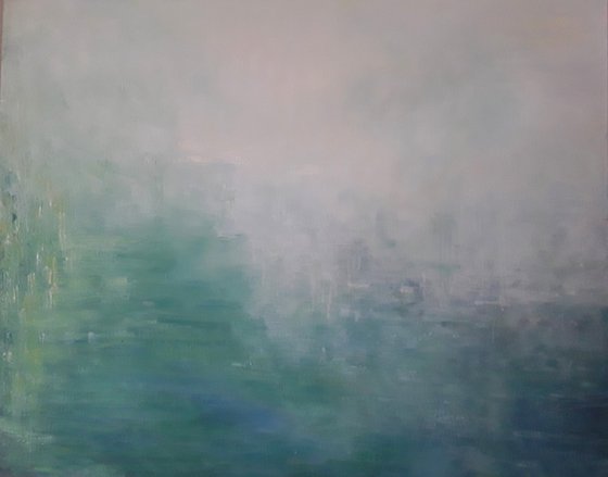 Calm Blue Green Sea