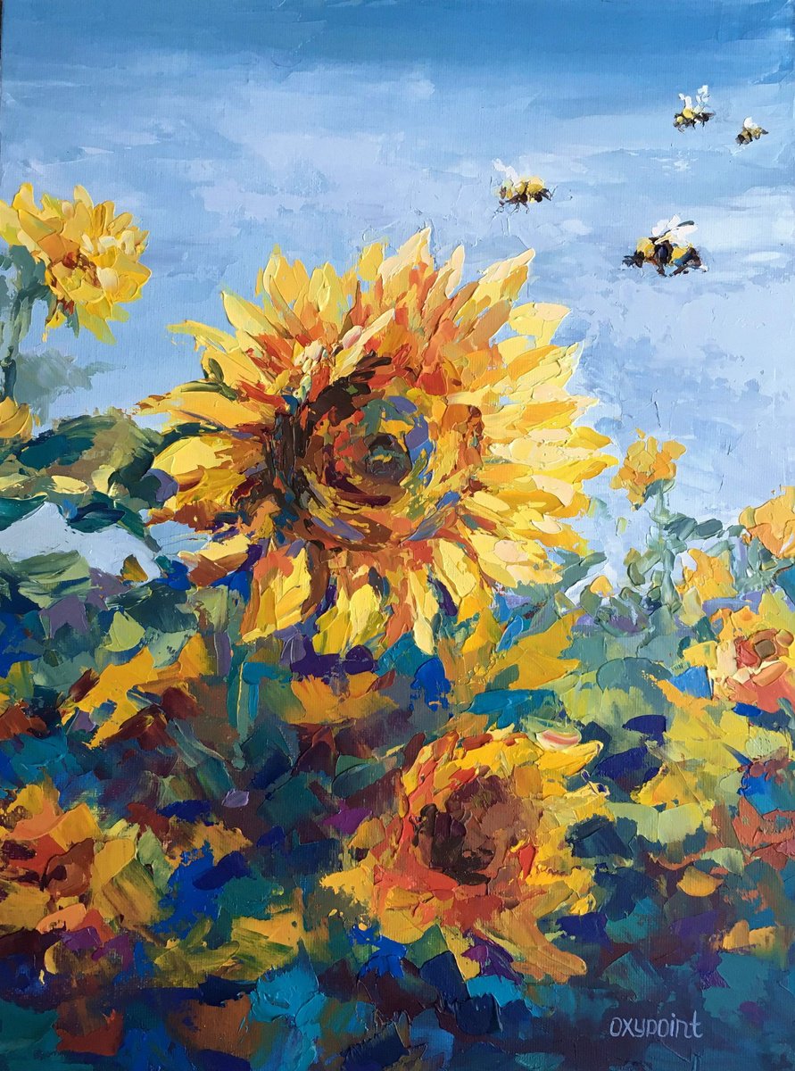 Sunflowers by OXYPOINT