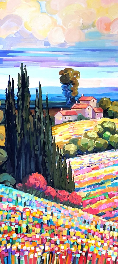 🌿Tuscany Sunset🌞 by Trayko Popov