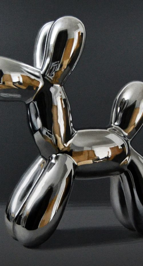 Balloon Dog 2 (commission) by Peter Slade