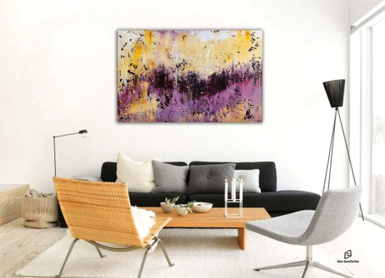 150x100cm. / abstract painting / Abstract 1238