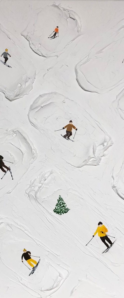 Series "Alpine Skiing, Snowboarding" by Nataliia Krykun