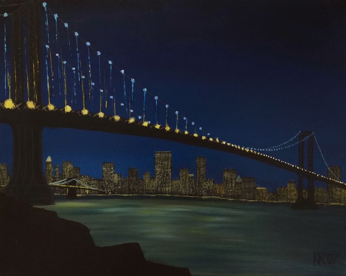 Manhattan Bridge by Keith Reed