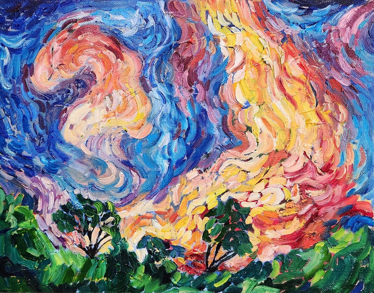 Letting Go Of The Weight Of Color By Katrina Case, 15 X 13, Artwork For Sale On Artfinder