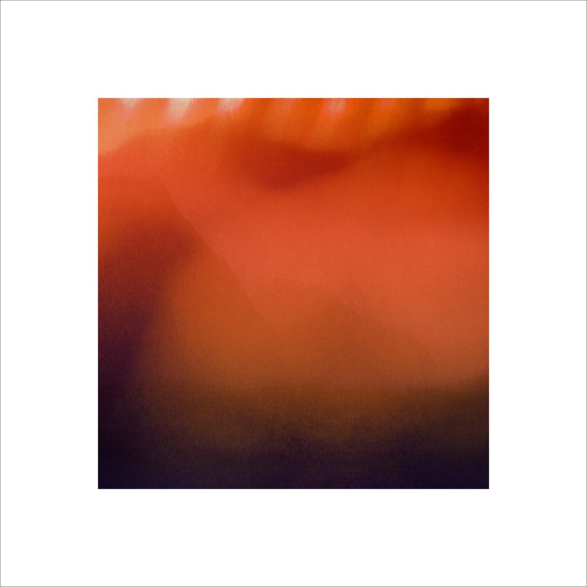 Abstract Landscape Giclee Print By Paul Harrison, 30 X 30", Sron Na Creise Scotland, Original Artwork