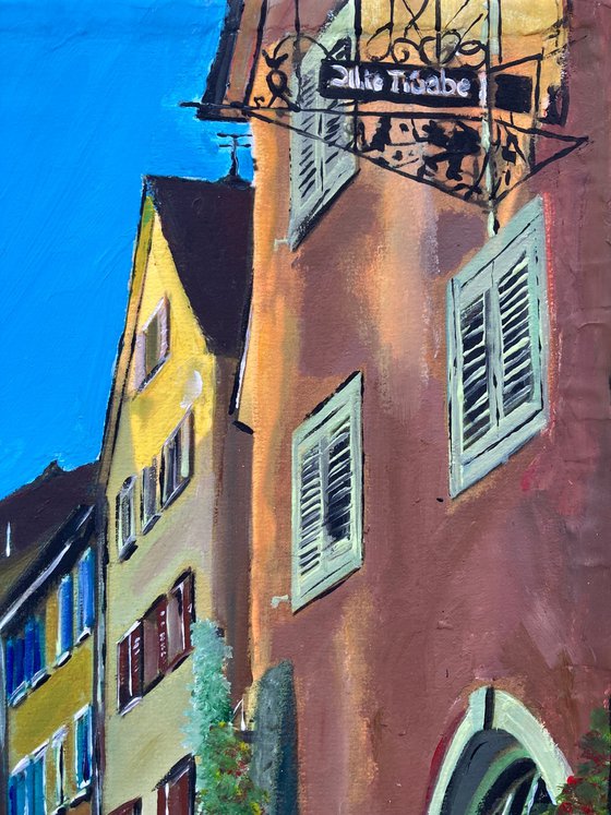 Swiss Town, Late Afternoon