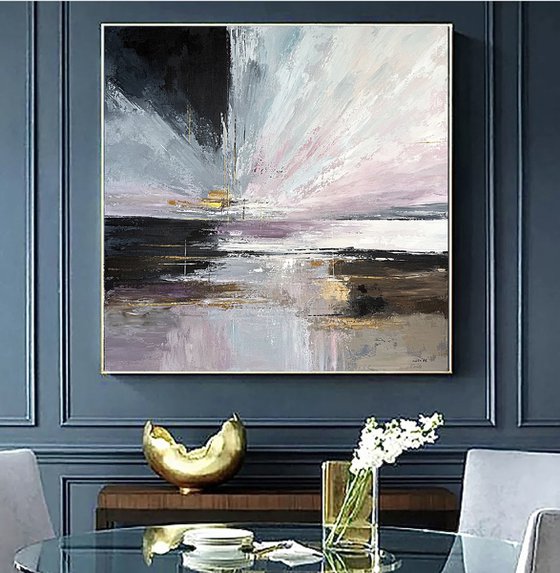 Luminous Breakpoint-pink gold clouds