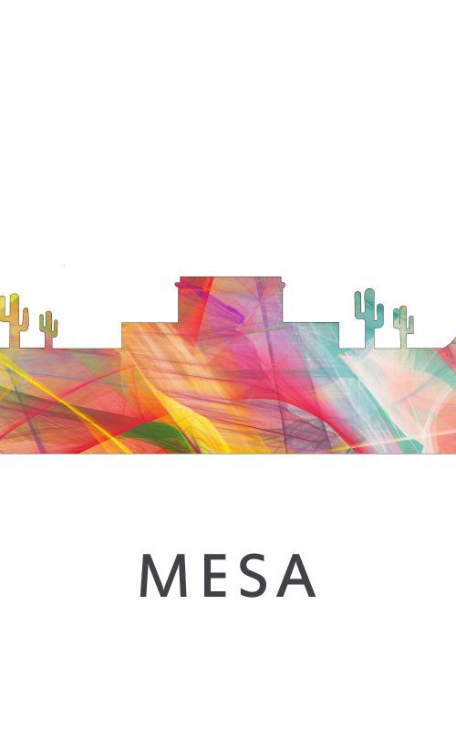 Mesa Arizona Skyline WB1 by Marlene Watson