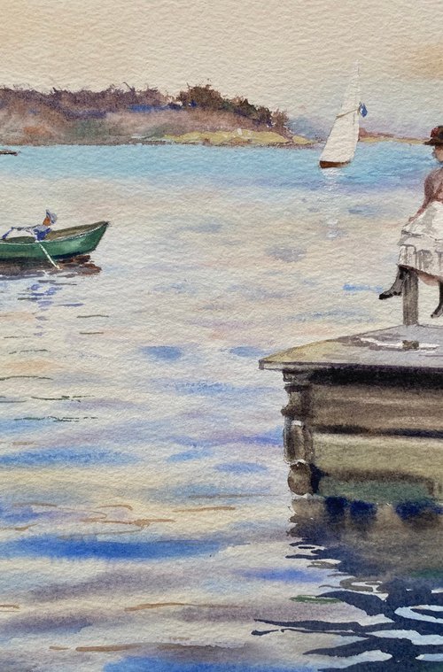 Copy of Zorn "Boat Race" by Alla Semenova
