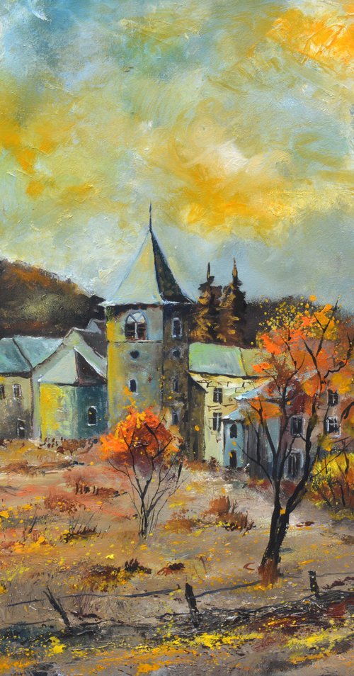 Old village in my countryside by Pol Henry Ledent