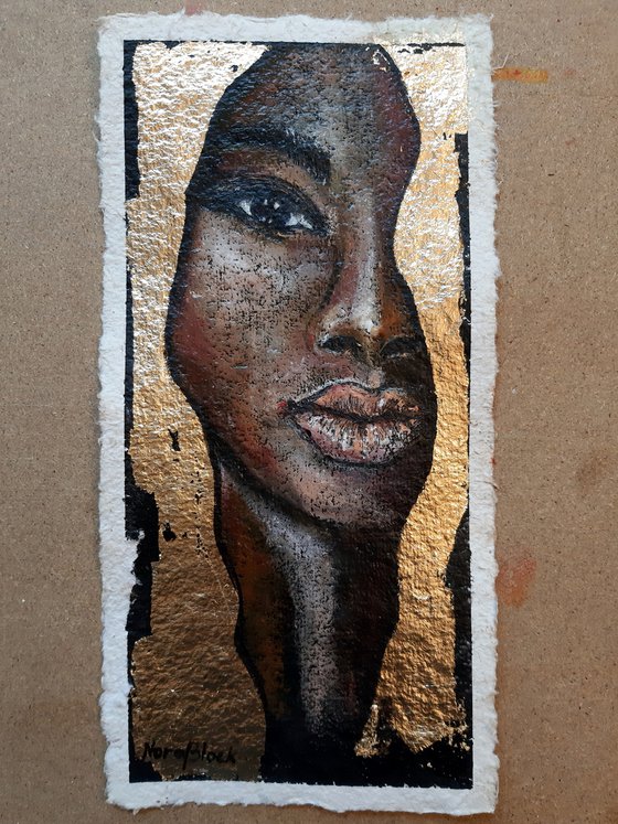 "Portrait VII",  31x15 cm