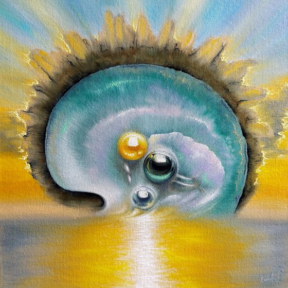 Pearly sunrise