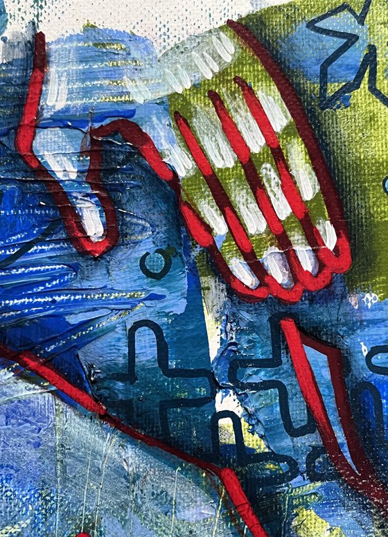 Spanish vibes “like rock art”