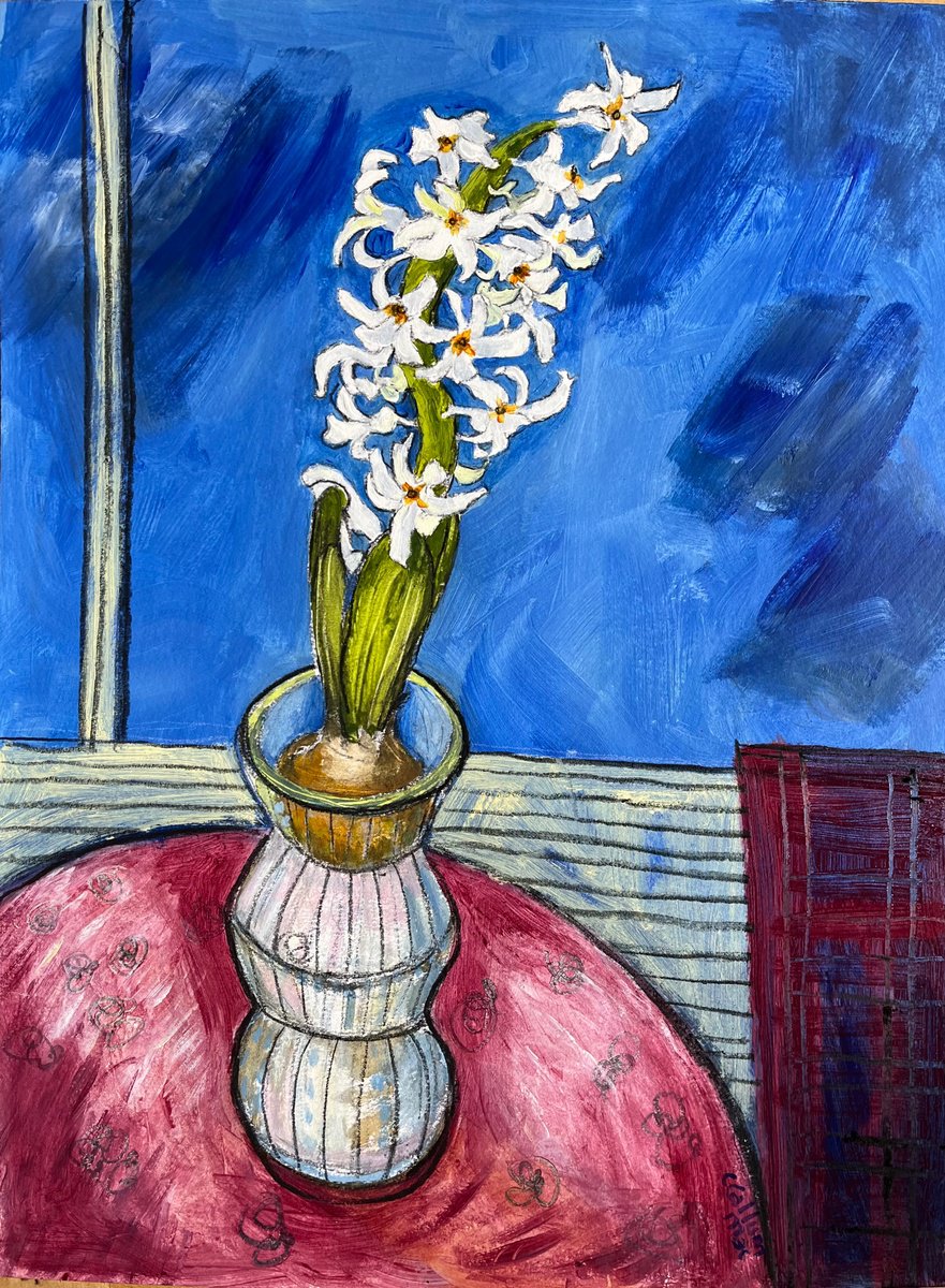 Blue Sky Hyacinth by Christine Callum McInally
