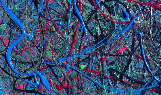 In search of silence- 3 (blue)