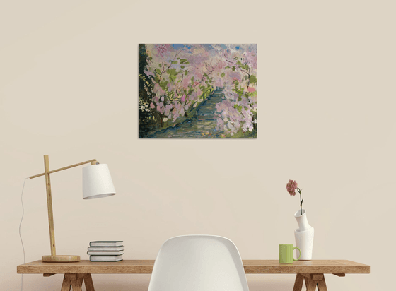 Flowering garden