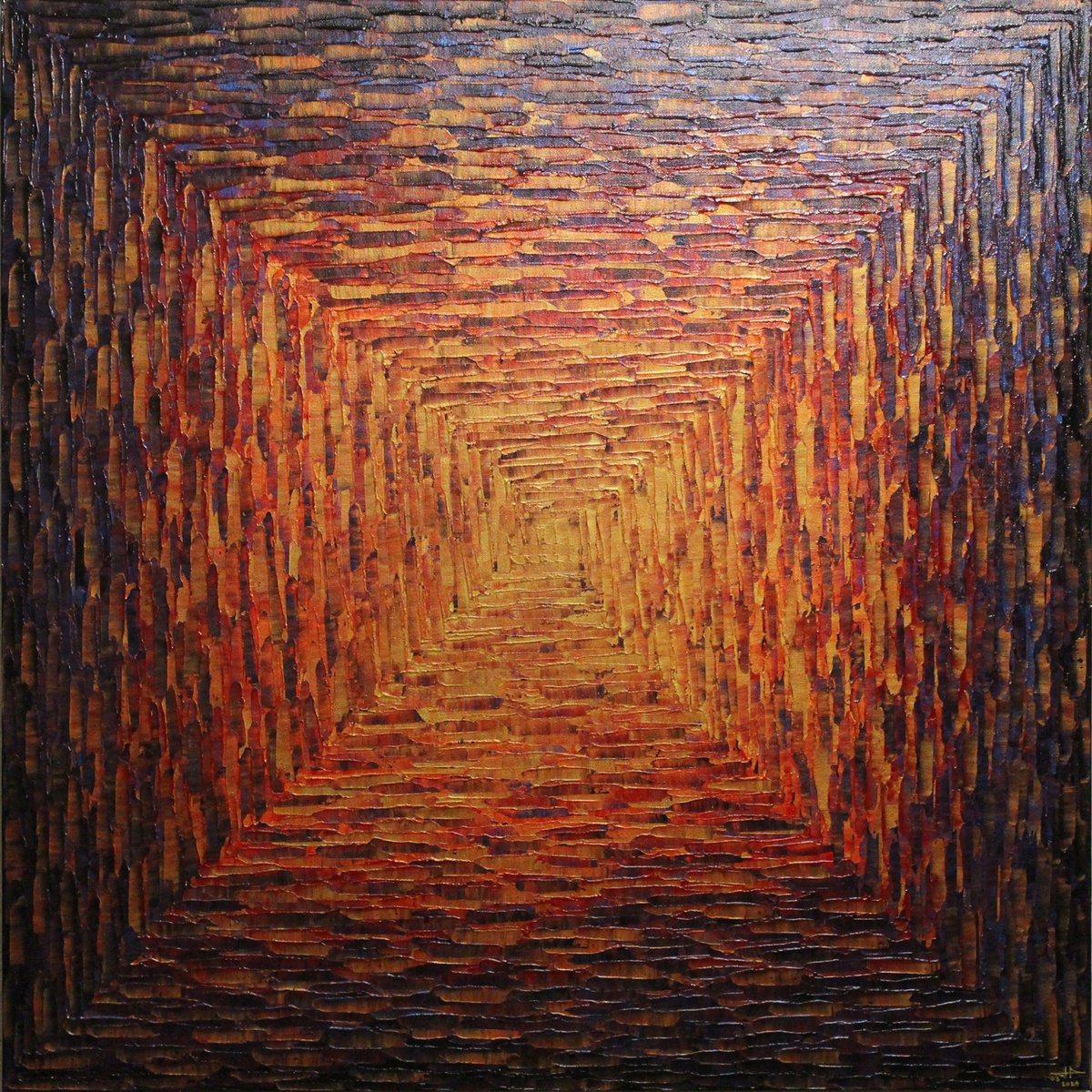  Large Brasillant Square Gradient By Jonathan Pradillon, 31 X 31, Artwork For Sale On Artfinder