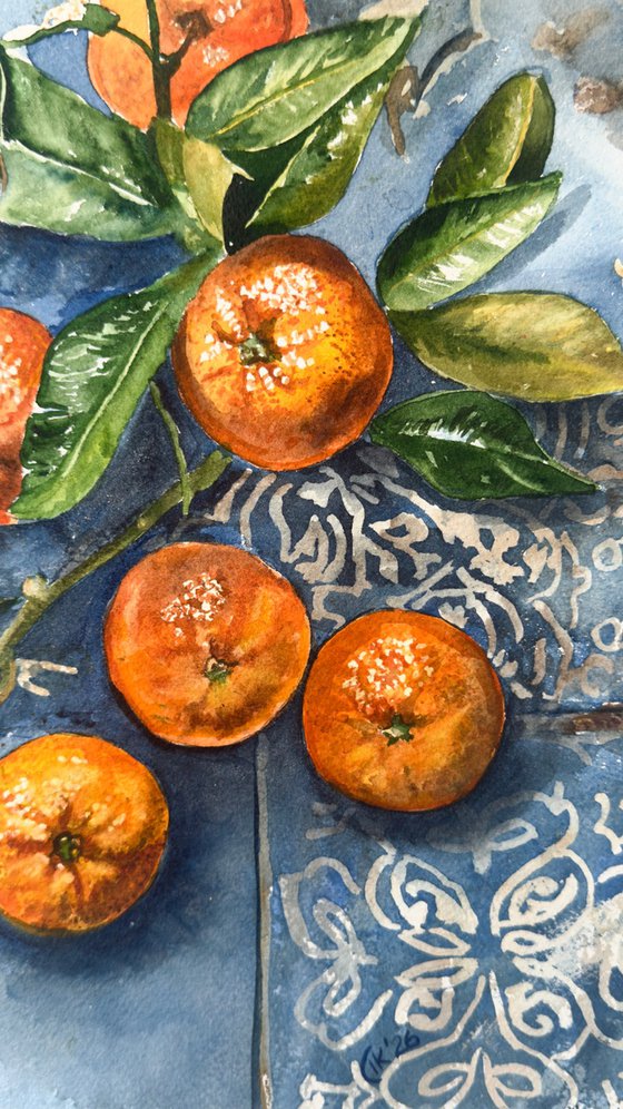 Portuguese Harvest -  Sunlit Tangerines