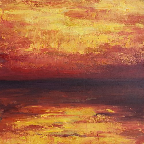 Fire Sky 1 by Roy  Featherstone