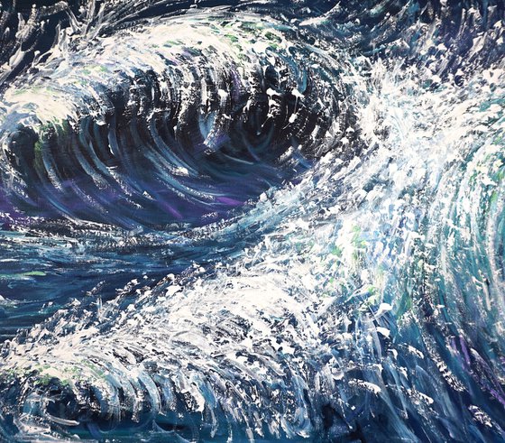 Seascape Breaking Waves XL 5