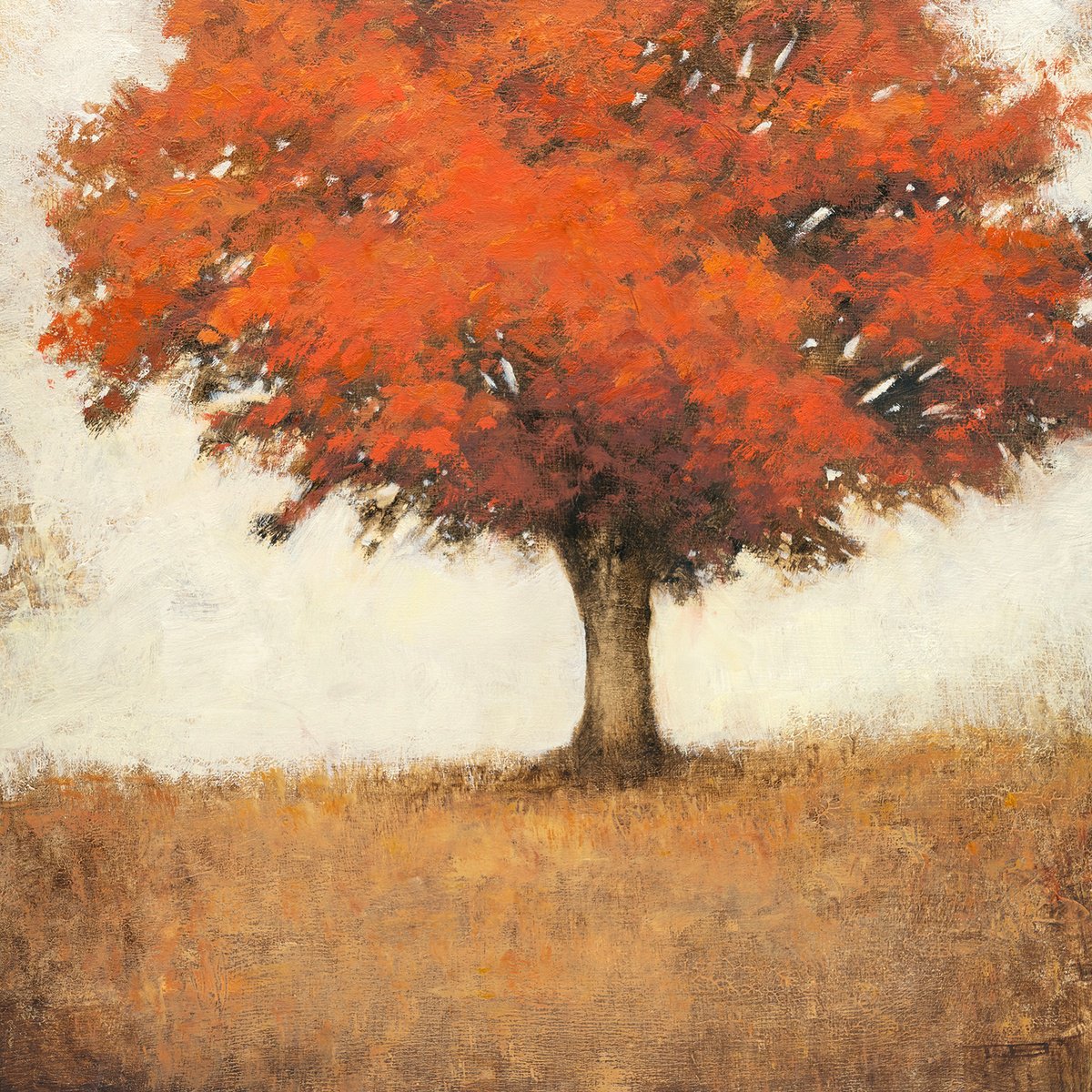 Zen Tree 22 260302 By Don Bishop, 12 X 12, Artwork For Sale On Artfinder