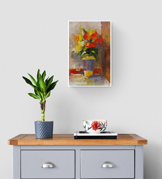 Modern still life painting