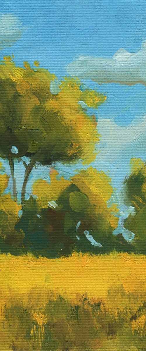 The Meadow Beyond the Trees by Alexeï Yakurin