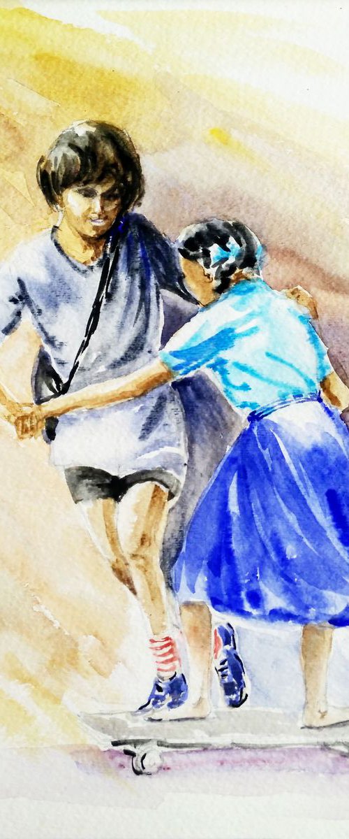 Joys of childhood 6 by Asha Shenoy
