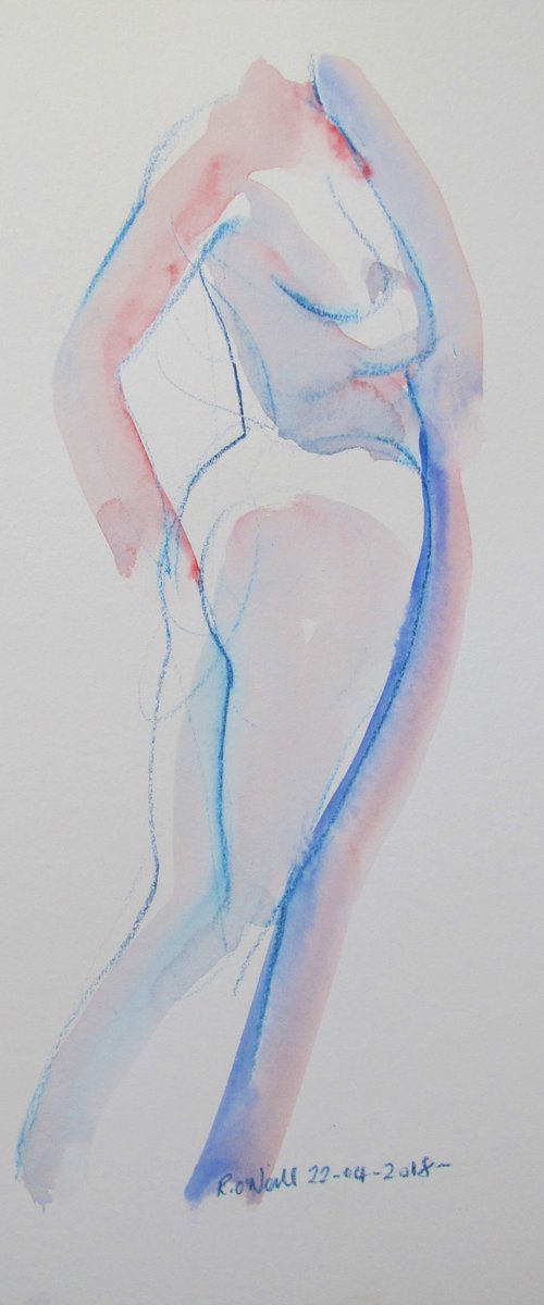 standing female nude by Rory O’Neill